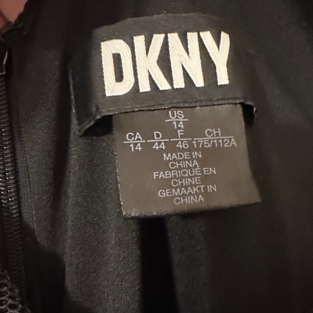 DKNY Fit and Flare Sleeveless Dress - Picture 2 of 9